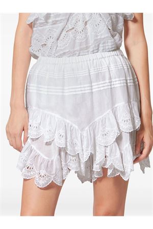 Shorts Jocadia In Cotone E Pizzo A Fiori MARANT ÉTOILE | SH0021FED1J05E20WH